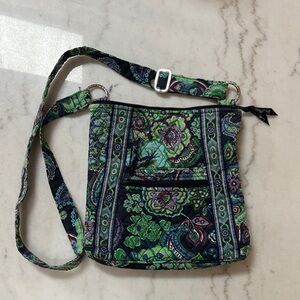 Floral Patterned Crossbody Bag